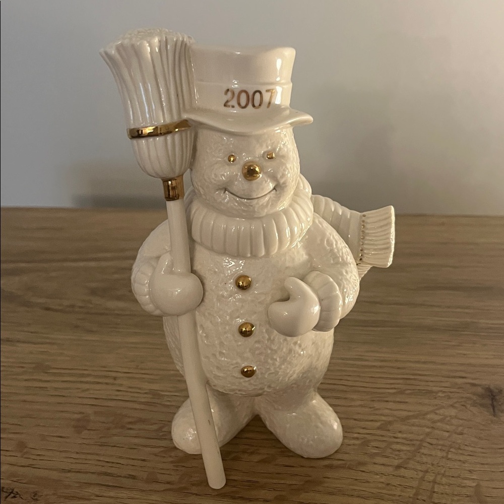 Lenox 2007 Ready for Winter Snowman
